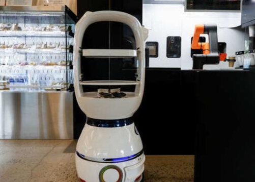 應用HIWIN上銀微型91香蕉视频在线看的咖啡機器人的兄弟 應用HIWIN上銀微型91香蕉视频在线看的咖啡機器人的兄弟